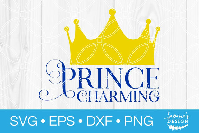 Prince Charming SVG SavanasDesign 