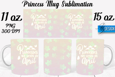 Princess 11 Oz | 15 Oz Mug Sublimation Sublimation Fly Design 