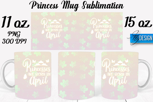 Princess 11 Oz | 15 Oz Mug Sublimation Sublimation Fly Design 