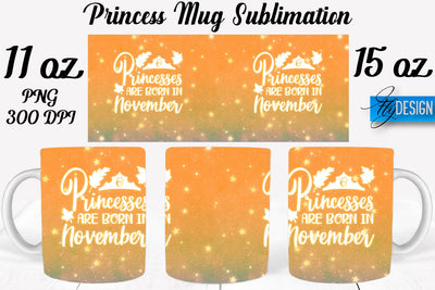 Princess 11 Oz | 15 Oz Mug Sublimation Sublimation Fly Design 