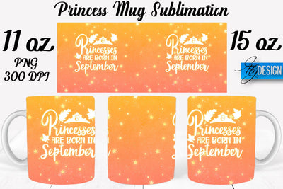 Princess 11 Oz | 15 Oz Mug Sublimation Sublimation Fly Design 