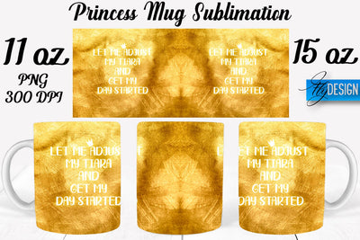 Princess 11 Oz | 15 Oz Mug Sublimation Sublimation Fly Design 