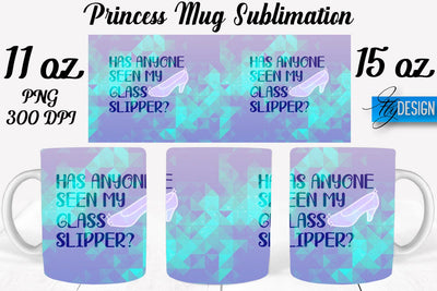 Princess 11 Oz | 15 Oz Mug Sublimation Sublimation Fly Design 