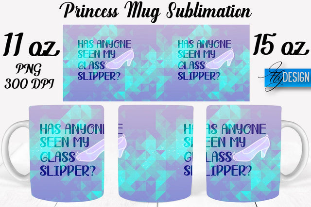 Princess 11 Oz | 15 Oz Mug Sublimation Sublimation Fly Design 