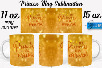 Princess 11 Oz | 15 Oz Mug Sublimation Sublimation Fly Design 