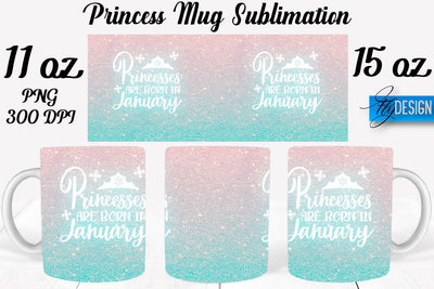 Princess 11 Oz | 15 Oz Mug Sublimation Sublimation Fly Design 