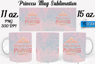 Princess 11 Oz | 15 Oz Mug Sublimation Sublimation Fly Design 
