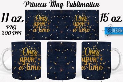 Princess 11 Oz | 15 Oz Mug Sublimation Sublimation Fly Design 