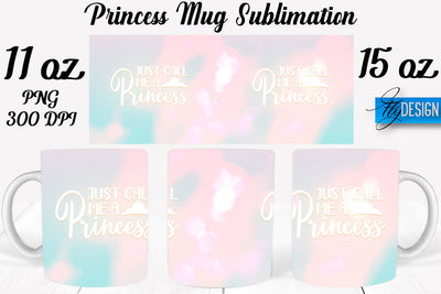Princess 11 Oz | 15 Oz Mug Sublimation Sublimation Fly Design 