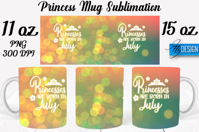 Princess 11 Oz | 15 Oz Mug Sublimation Sublimation Fly Design 