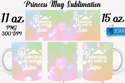 Princess 11 Oz | 15 Oz Mug Sublimation Sublimation Fly Design 