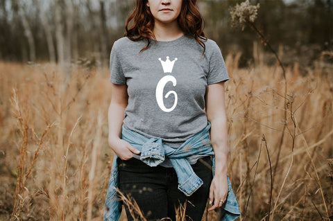 Princess Butterfly Monogram Font Illushvara Design 