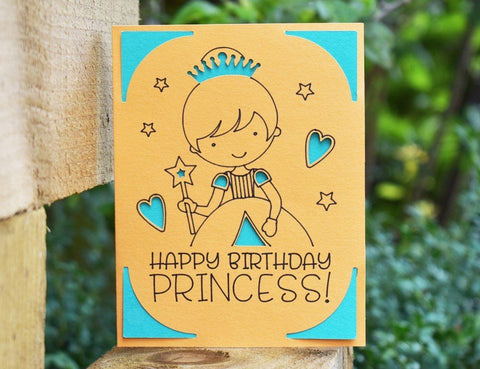 Princess card designs SVG Digital Gems 