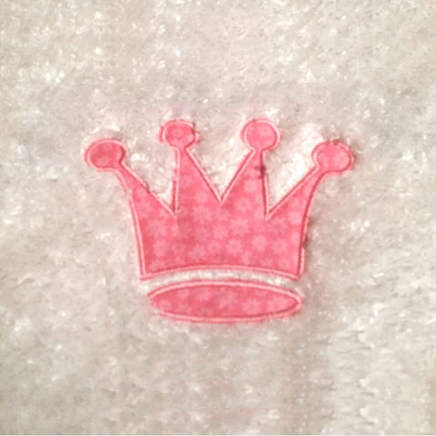 Princess Crown Applique Embroidery Embroidery/Applique Designed by Geeks 