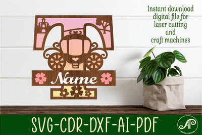 Princess Monogram Letter T SVG Cut File SVG APInspireddesigns 