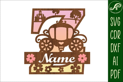 Princess Monogram Letter Z SVG Cut File SVG APInspireddesigns 