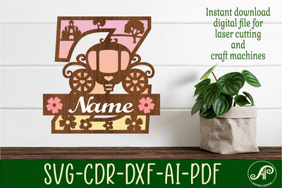 Princess Monogram Letter Z SVG Cut File SVG APInspireddesigns 