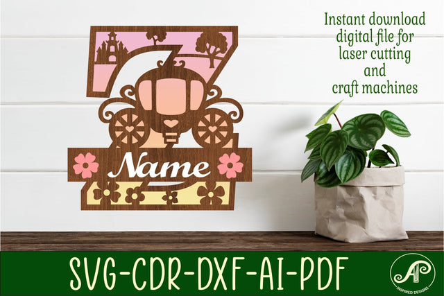 Princess Monogram Letter Z SVG Cut File SVG APInspireddesigns 