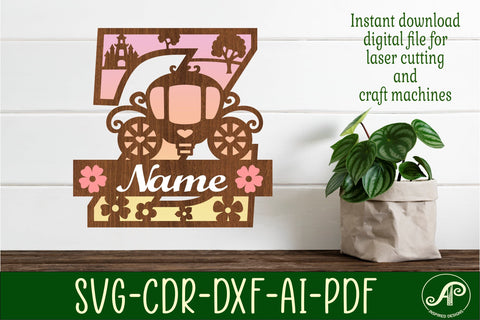 Princess Monogram Letter Z SVG Cut File SVG APInspireddesigns 