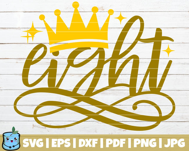 Princess No Eight SVG MintyMarshmallows 