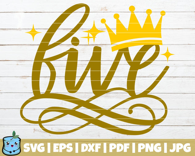 Princess No Five SVG MintyMarshmallows 
