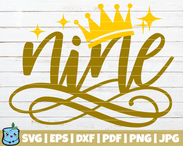 Princess No Nine SVG MintyMarshmallows 