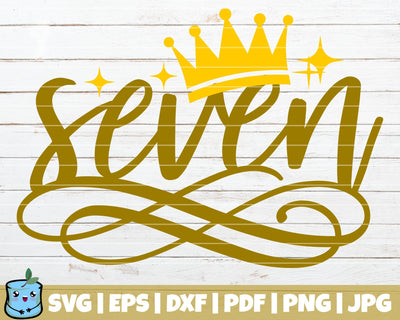 Princess No Seven SVG MintyMarshmallows 