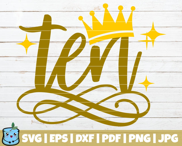 Princess No Ten SVG MintyMarshmallows 
