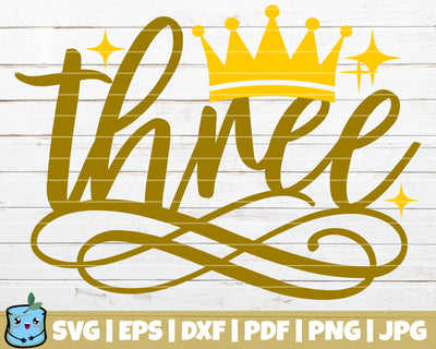 Princess No Three SVG MintyMarshmallows 