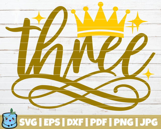 Princess No Three SVG MintyMarshmallows 