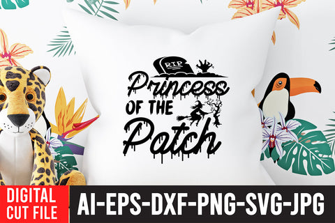 Princess Of The Patch SVG Cut File SVG BlackCatsMedia 