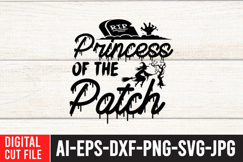 Princess Of The Patch SVG Cut File SVG BlackCatsMedia 