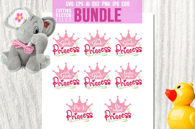 Princess School SVG SVG VectorSVGdesign