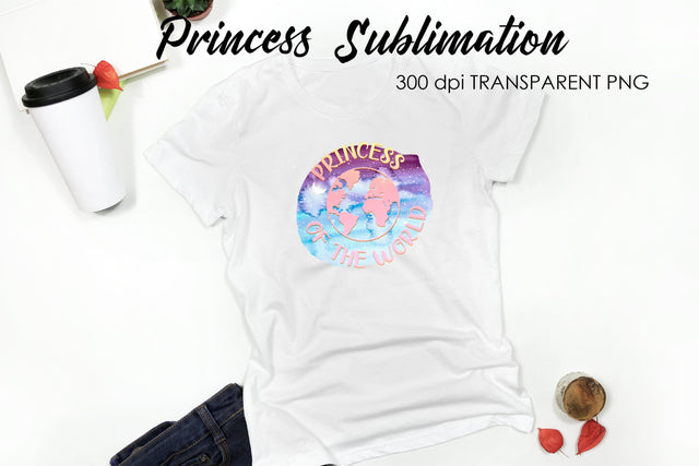 Princess Sublimation | Funny Girl Quotes Sublimation Fly Design 