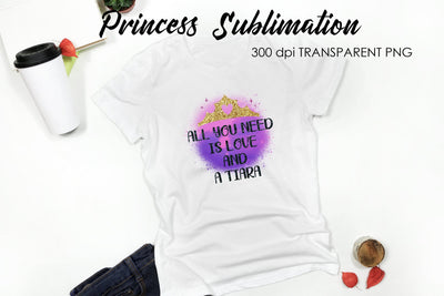 Princess Sublimation | Funny Girl Quotes Sublimation Fly Design 