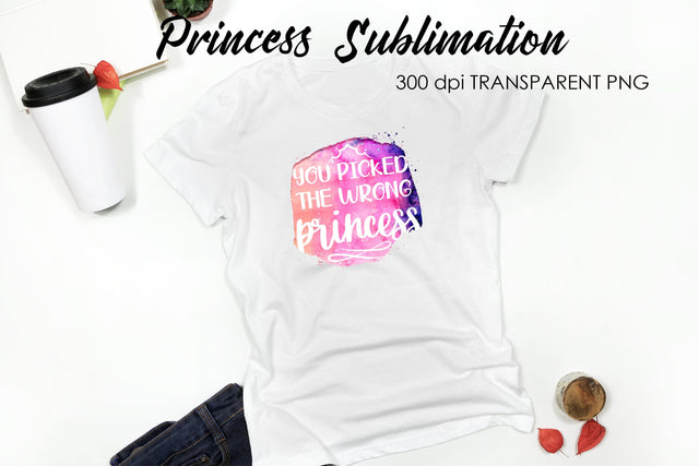 Princess Sublimation | Funny Girl Quotes Sublimation Fly Design 