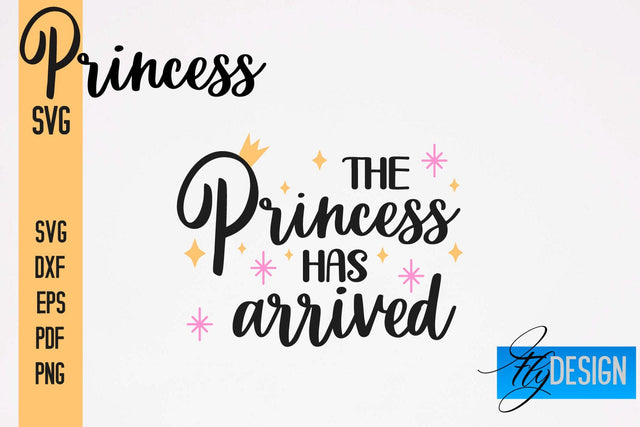 Princess SVG | Funny Girl Quotes SVG vol.1 SVG Fly Design 