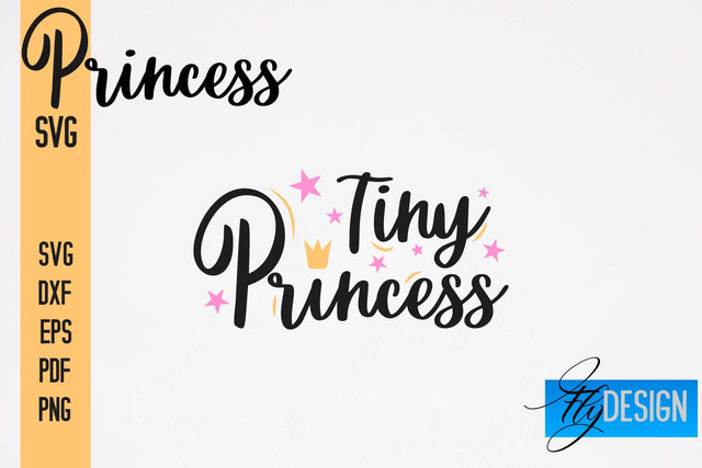 Princess SVG | Funny Girl Quotes SVG vol.1 SVG Fly Design 