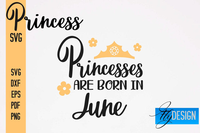 Princess SVG | Funny Girl Quotes SVG vol.2 SVG Fly Design 