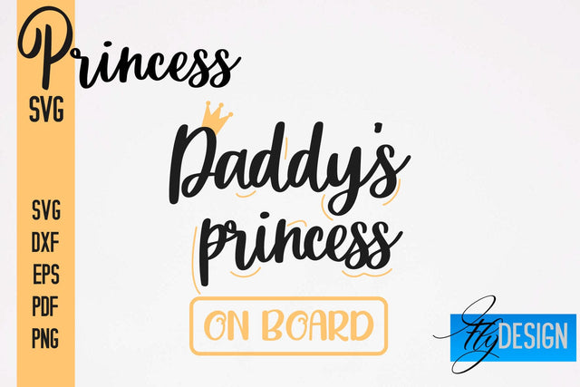 Princess SVG | Funny Girl Quotes SVG vol.2 SVG Fly Design 