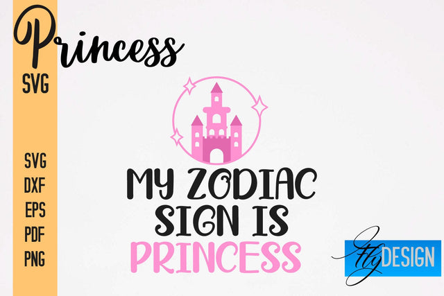 Princess SVG | Funny Girl Quotes SVG vol.2 SVG Fly Design 
