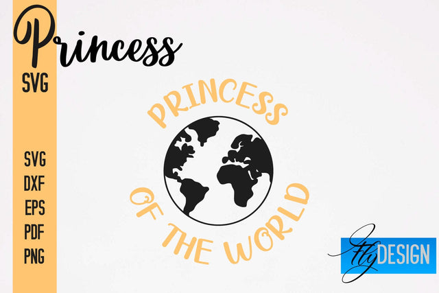 Princess SVG | Funny Girl Quotes SVG vol.2 SVG Fly Design 