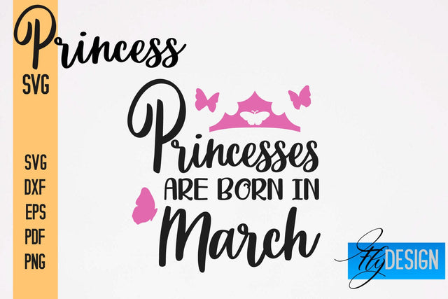 Princess SVG | Funny Girl Quotes SVG vol.2 SVG Fly Design 
