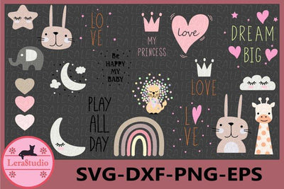 Princess Svg SVG Lerastudio 
