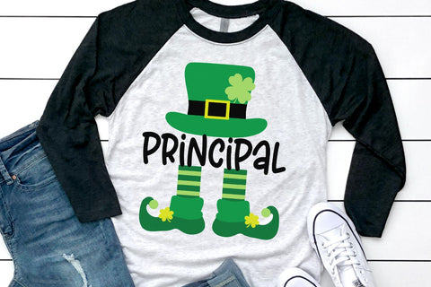 Principal Leprechaun SVG Morgan Day Designs 