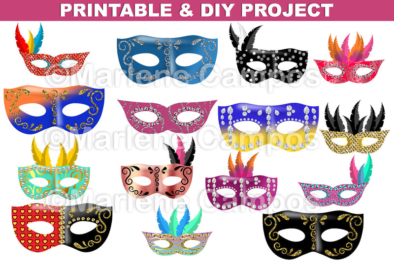 PRINTABLE Carnival Photo Booth Props |15 images - So Fontsy