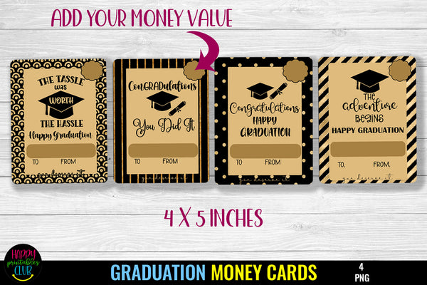 grad money thank you cards Printable Graduation Card Holder- Money Card Holder Condition:SEALED:(1) Creased Light Blue Celebrate your grads achievement Anime Sleeves 100 x