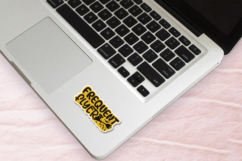 Printable Halloween Sticker, Frequent Flyer PNG Sublimation CraftLabSVG 