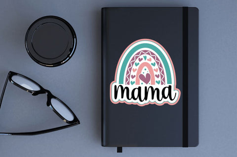 Printable Mom Stickers Bundle Sublimation Regulrcrative 