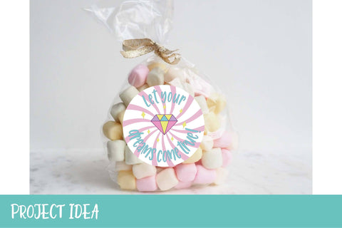 Printable Unicorn Birthday Cupcake Toppers | Unicorn Stickers Sublimation OyoyStudioDigitals 